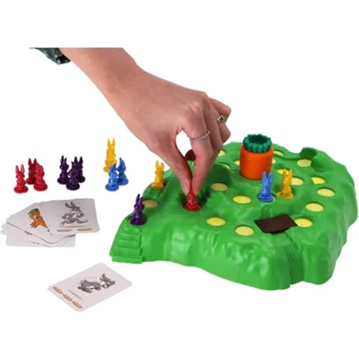 Ravensburger Bunny Hop, Kinderspiel zur Förderung von motorischen Fähigkeiten und strategischem Denken, für Kinder ab 4 Jahren, Spielzeit 20 Minuten – Bild 2