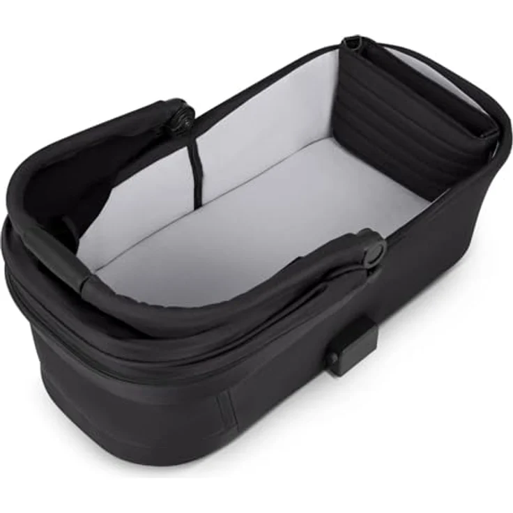 ABC Design Tragewanne für Neugeborene - faltbare Wanne mit CozyCloud Matratze, UV-Schutz 50+, passend für Zoom, Samba und Salsa Run - Pure - Coal – Bild 5