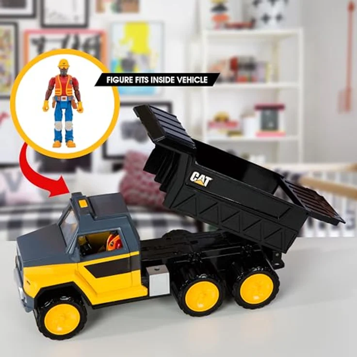 CAT Workforce Hauler Action Set, immersives Bau-Spielzeug für Kinder – Bild 5