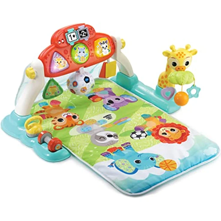 VTech Baby - 4-in-1 Sportspieldecke mit Musik, abnehmbares Spielboard, 2 Spielmodi, für Babys ab der Geburt – Bild 1