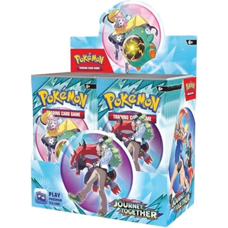 Asmodee Pokémon TCG: Scarlet & Violet - Journey Together Booster Box, 36 Booster-Packs mit dynamischen Duos und strategischen Karten – Bild 1