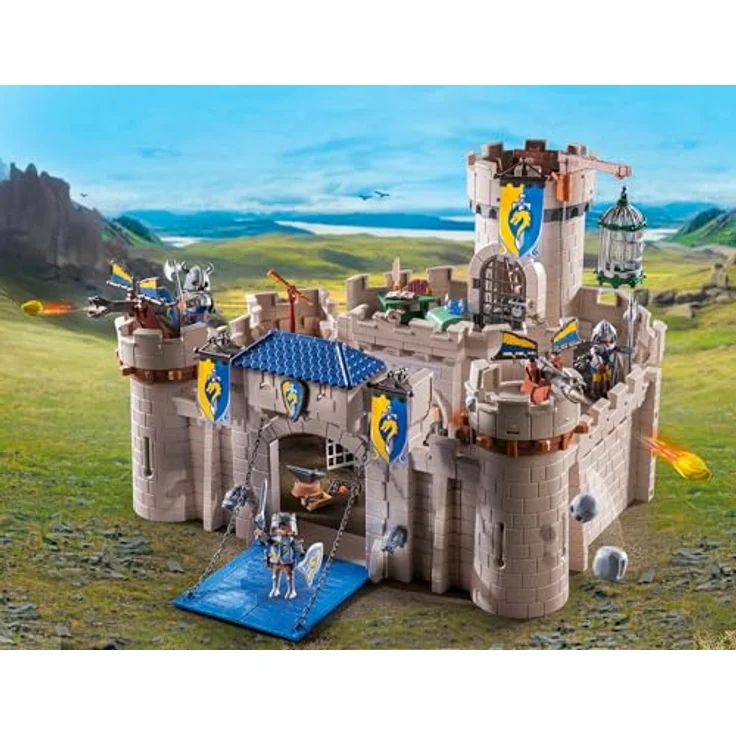 Playmobil® Arwynns Burg (71642), Novelmore Konstruktions-Spielset, (256 St), Made in Europe – Bild 3