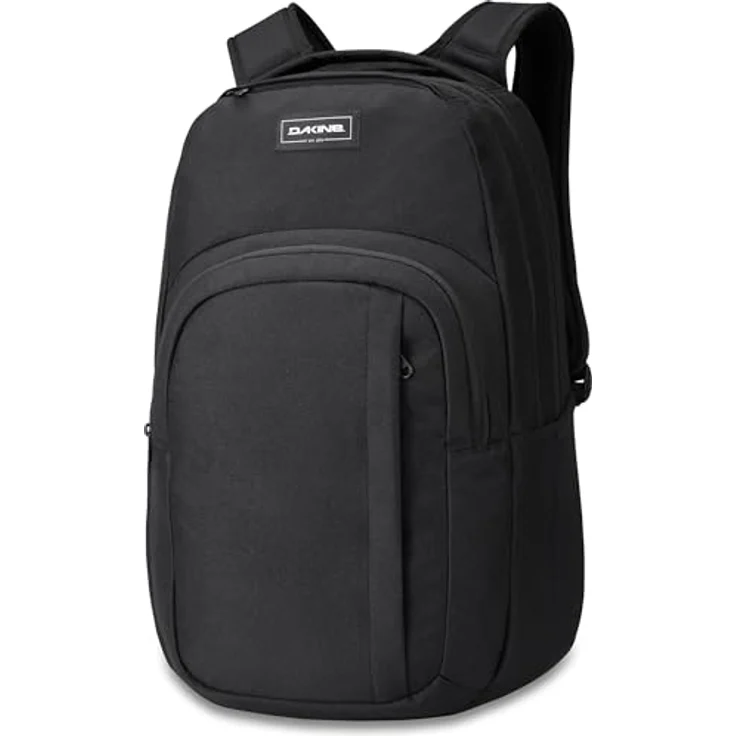 Dakine Schulrucksack Campus L, ergonomisch mit gepolstertem Laptopfach für 15", isoliertem Kühlfach und verstellbaren Tragegurten, schwarz – Bild 1