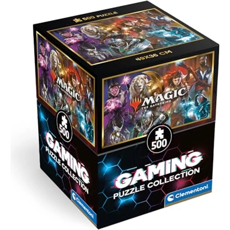 Clementoni Puzzle HQC Magic the Gathering, 500 Teile 2D Puzzle für Sammler und Fans – Bild 1