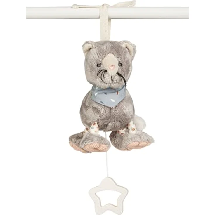 Sterntaler® Spieluhr Katze Lilly, S, austauschbares Spielwerk, Melodie: Brahms Wiegenlied, waschmaschinenfest, ideal für unterwegs – Bild 3