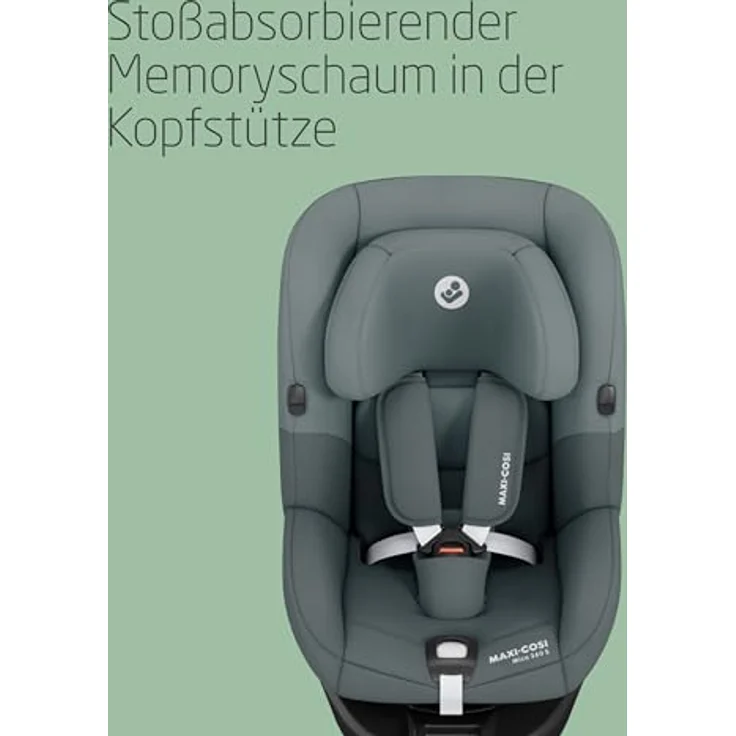 Maxi-Cosi Reboarder-Kindersitz Mica 360 S - Tonal Graphite, i-Size Sicherheitsnorm, 360° FlexiSpin Rotation – Bild 8