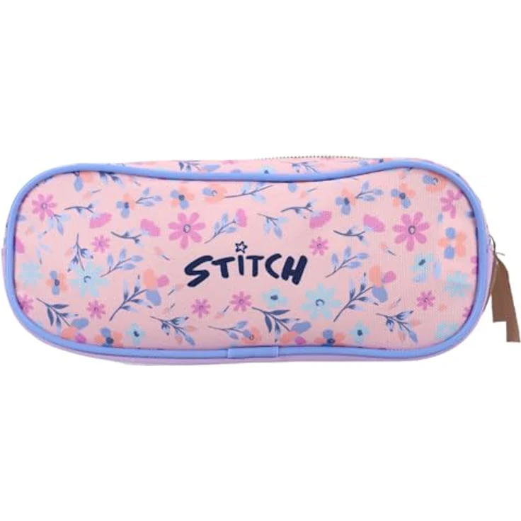 Vadobag Lilo & Stitch Federmäppchen Stitch Spring Smiles Big, 9 x 22 x 8 cm, offiziell lizenziert, Polyester – Bild 4