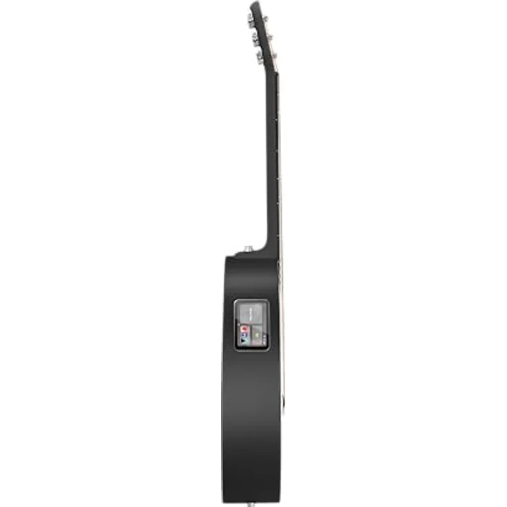 Lava Music ME Play 36 Zoll Nightfall, Akustik Gitarre mit HPL-Korpus, wetterfest, Schwarz-Weiß, integrierter Pickup und Touch-sensitive-Technologie – Bild 1