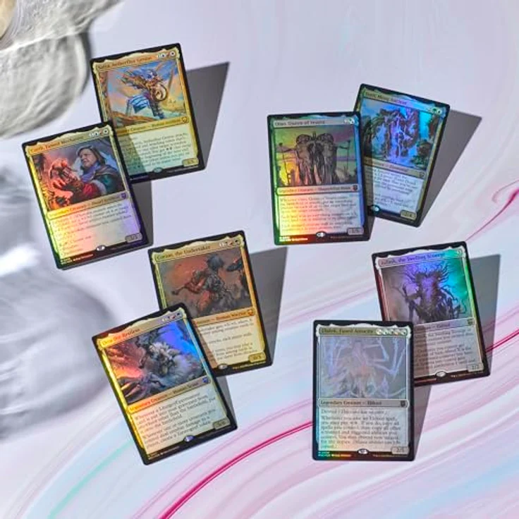 Wizards of the Coast Magic: The Gathering Commander: Modern Horizons 3 Deck Set, 4 spielbereite Decks mit 100 Karten, inkl. traditionelle Foil-Legenden, Sammler-Booster und Strategieeinlage – Bild 4