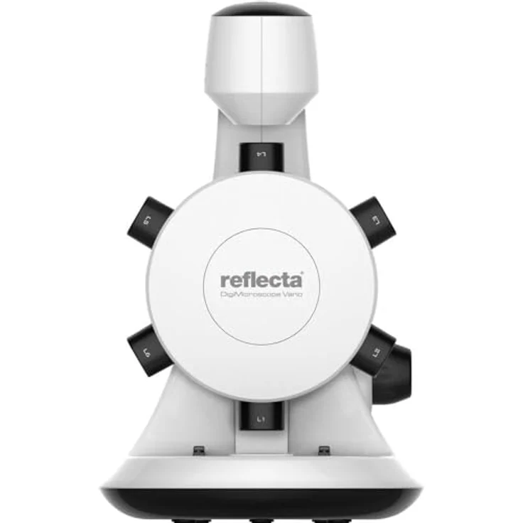 Reflecta DigiMicroscope Vario, Digitalmikroskop mit 100- bis 600-facher Vergrößerung, Auflicht- und Durchlichtfunktion, Foto- und Videoaufnahme – Bild 2