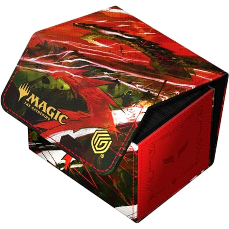 Ultimate Guard Sidewinder 100+ Xenoskin für Magic: The Gathering "Tarkir: Dragonstorm" - Ruinous Ultimatum, für 100 Double-Sleeve oder 120 Single-Sleeve-Karten, widerstandsfähiges Xenoskin-Material, starker Magnetverschluss – Bild 5