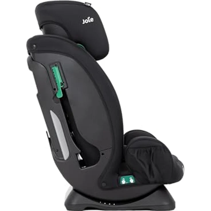 Joie Kindersitz Fortifi R129 i-Size ab 15 Monate - 12 Jahre (76 cm - 145 cm) - Shale, Universal Kindersitz mit Seitenaufprallschutz und 9-fach höhenverstellbarer Kopfstütze – Bild 8