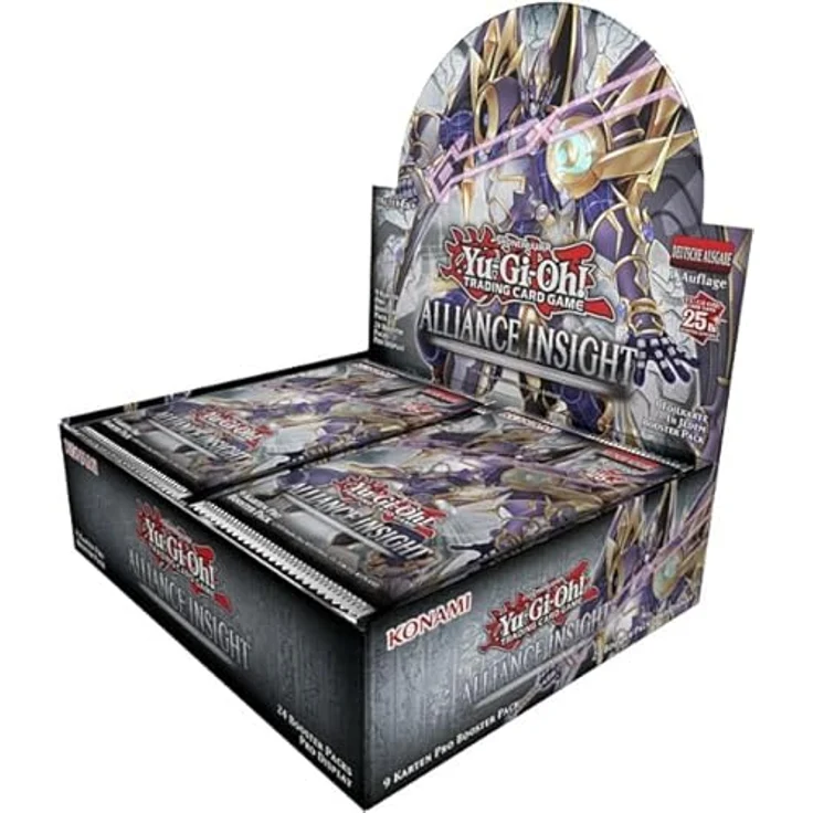 Konami Yu-Gi-Oh Alliance Insight Booster Display (DE) mit 101 neuen Karten, inkl. letzter Quarter Century Secret Rare – Bild 2