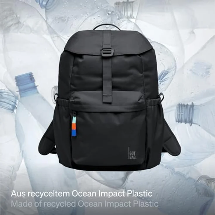 Got Bag FLAP PACK, Wanderrucksack mit Laptopfach, wasserabweisend, Volumen 18,5 - 22,5 l, ergonomisch – Bild 2