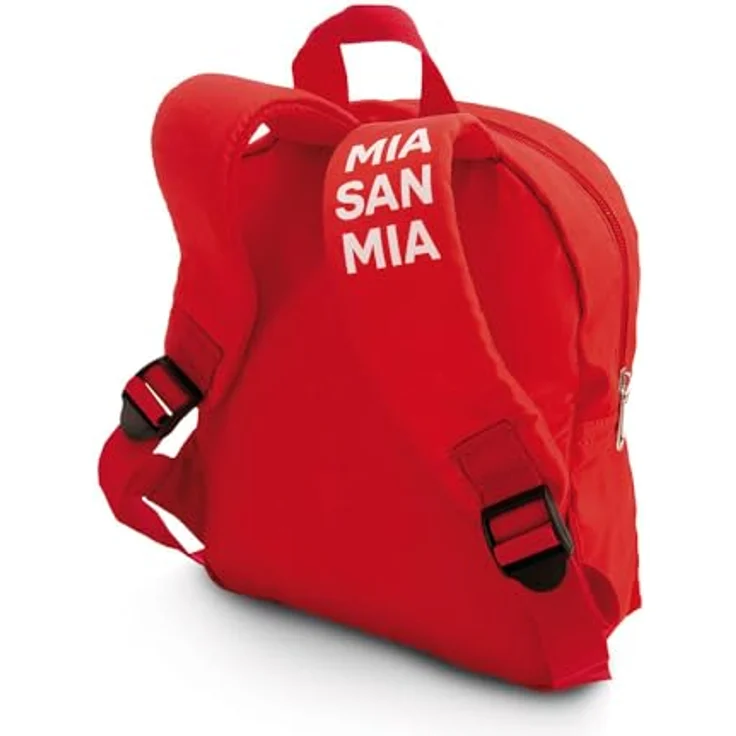 NICI 61617 Kindergartenrucksack mit Plüschtier, 21x26cm, FC Bayern München – Bild 4