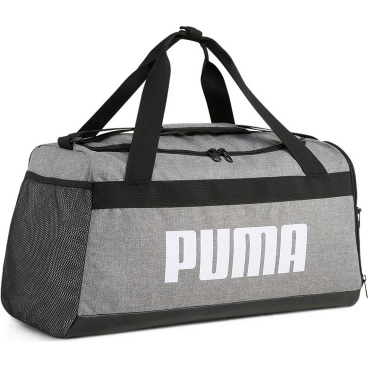PUMA Sporttasche CHALLENGER HEATHER SMALL SPORTS BAG, Kinder-Sporttasche in Medium Gray Heather – Bild 1