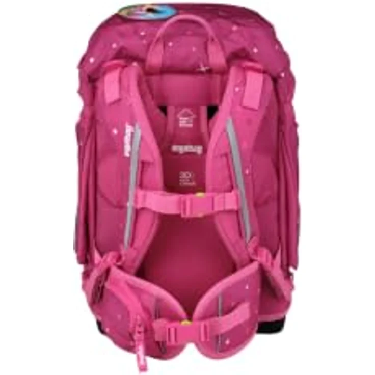 ergobag pack Schulrucksack-Set ZauBärschloss, flexibles Hauptfach, 22 Liter Volumen, wasserabweisend, mit mitwachsendem Tragesystem, recyceltes Polyester – Bild 4