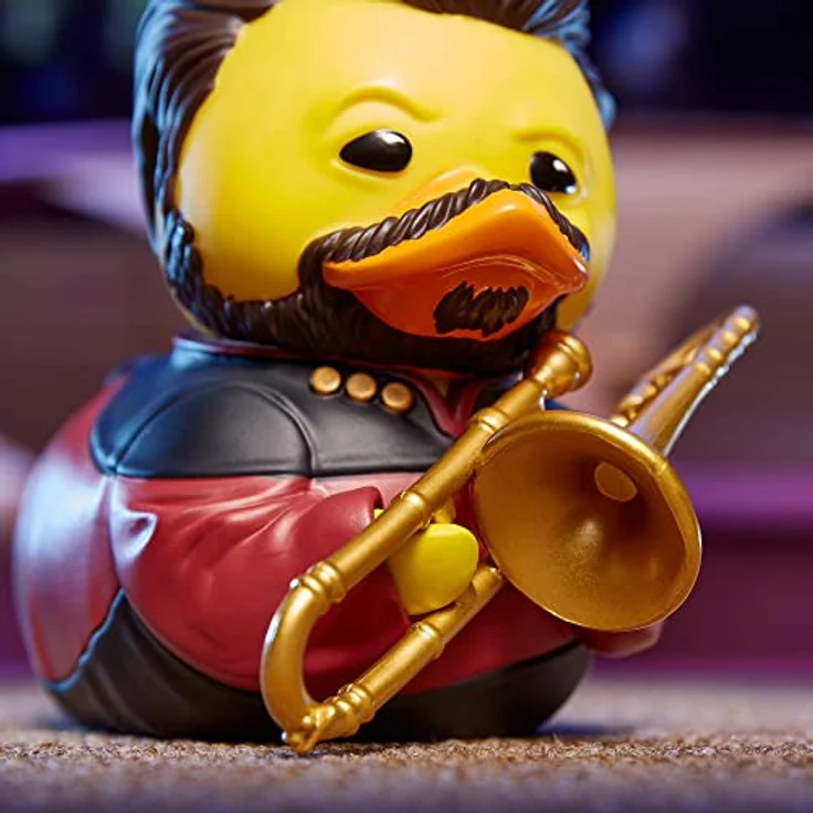 TUBBZ Sonderausgabe William T. Riker, Sammelbare Vinyl-Gummiente Figur, 9 cm groß, offizielles Star Trek Merchandise – Bild 5