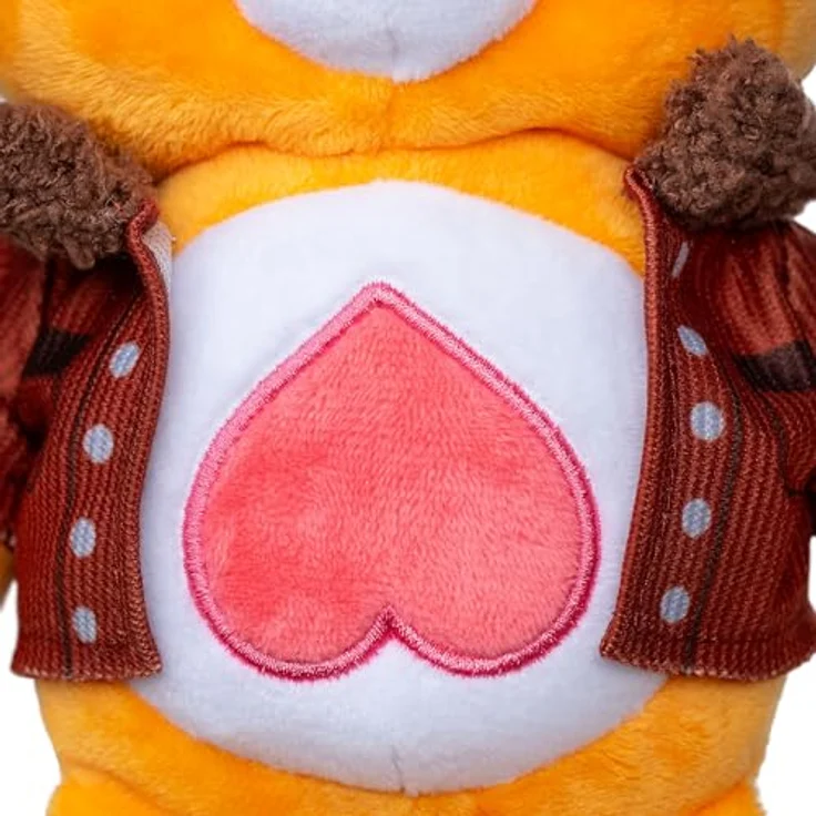 Troetelbeertjes Care Bears Plüsch Tenderheart Bear 22cm, Limited Edition mit detailliertem Belly Badge-Design, weich und kuschelig – Bild 5