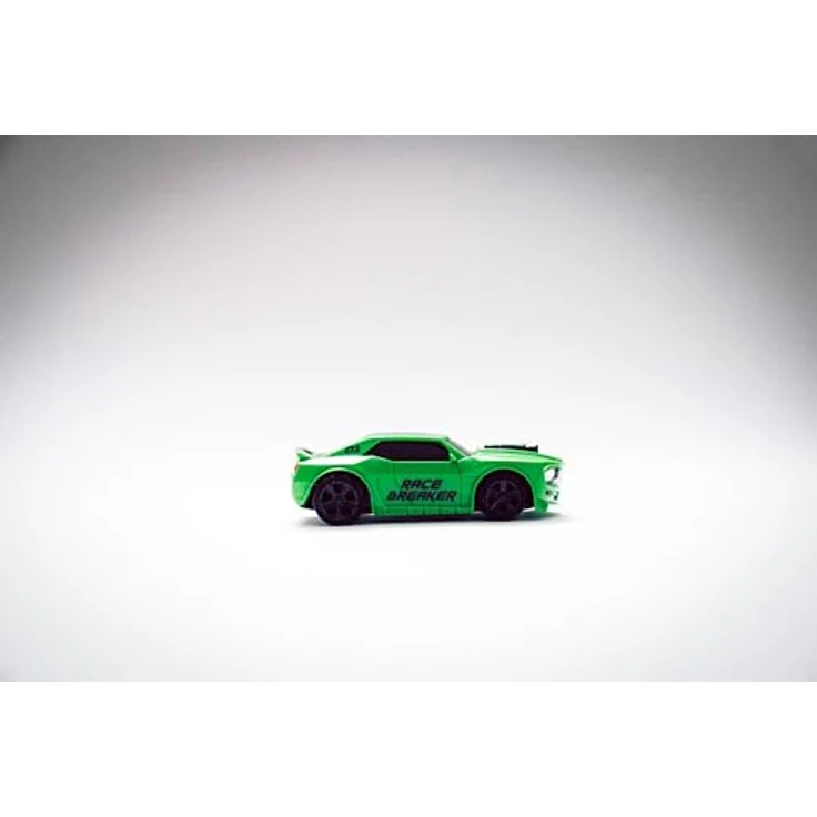 Carson 500404277 1:60 Nano Racer Striker 2.4GHz grün - Ferngesteuertes Auto, RC Fahrzeug, Fahrzeit 20 min, Reichweite 30m – Bild 4
