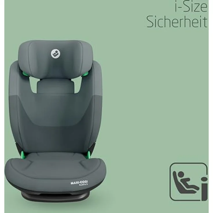 Maxi-Cosi Kindersitz RodiFix S i-Size mit G-Cell Seitenaufprallschutz & Isofix - Tonal Graphite – Bild 2