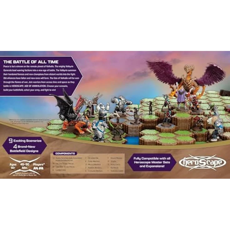 Renegade Heroscape Age of Annihilation Master Set, strategisches Brettspiel für 2 Spieler, englische Version von 14+ Jahren – Bild 3