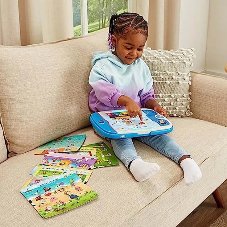 VTech PAW Patrol Ryders Lern-Pup-Pad – Lernpad mit den Original Stimmen aus der Serie und Lerninhalten mit den Themen Alphabet und Buchstaben, Farben, Zahlen u. v. m. – Für Kinder von 3-7 Jahren – Bild 4
