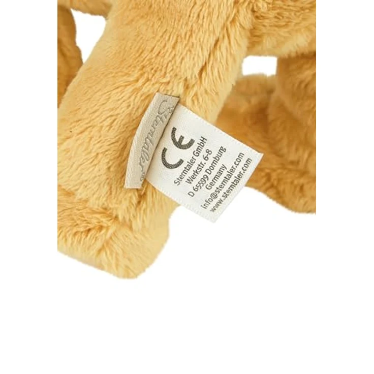 Sterntaler Kuscheltier M LÖWE Leo, weiches Stofftier mit Musselin Halstuch, 18 cm, Pflegeleicht – Bild 6