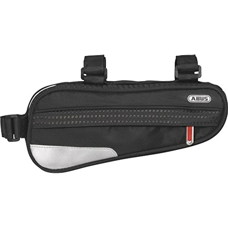 ABUS Fahrradtasche Oryde ST 2200 - Rahmentasche mit Klettbandverschluss - 255 mm x 50 mm - 1,2 Liter Fassungsvermögen, Schwarz – Bild 2