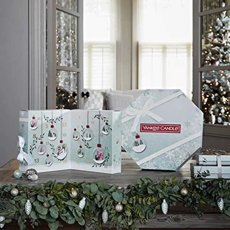Yankee Candle Adventskalender Buch, Snow Globe Wonderland, duftender Adventskalender für Candle-Fans – Bild 6