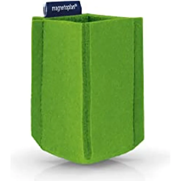 magnetoTray Stifteköcher small, 6x10x6 (BxHxT), magnethaftend, grün