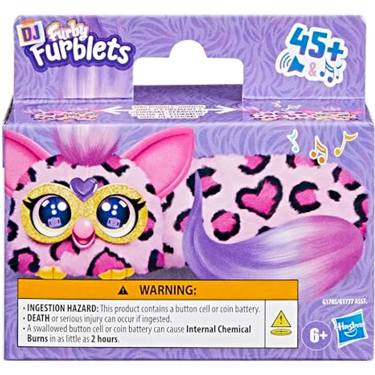 Hasbro Furby DJ Furblet Kitt-Ee-Luv, elektronisches Plüschspielzeug mit dehnbarem Körper und Musikfunktionen, für Kinder ab 6 Jahren – Bild 2