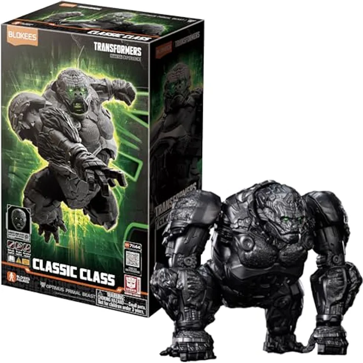 BLOKEES Transformers Classic Class 04 Optimus Primal Beast, Modellbausatz für Sammler