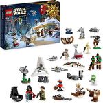 LEGO 75366 Star Wars Adventskalender 2023, Weihnachtskalender mit 24 Geschenken, darunter 9 Figuren, 10 Fahrzeug-Spielzeuge und 5 Mini-Modelle, Advents-Geschenk zu Weihnachten für Kinder und Fans