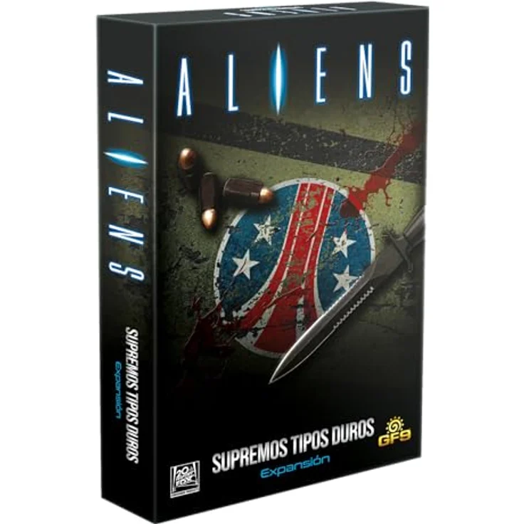 Gale Force Nine Aliens: Ultimate Badasses [Erweiterung] Updated Edition (Deutsch), Brettspiel mit idealer Qualität, robust und langlebig – Bild 1