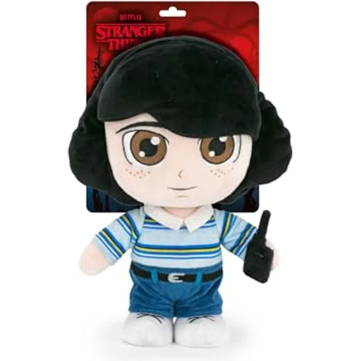 Play by Play Stranger Things Mike Plüschtier 26cm, Netflix Lizenzprodukt – Bild 2