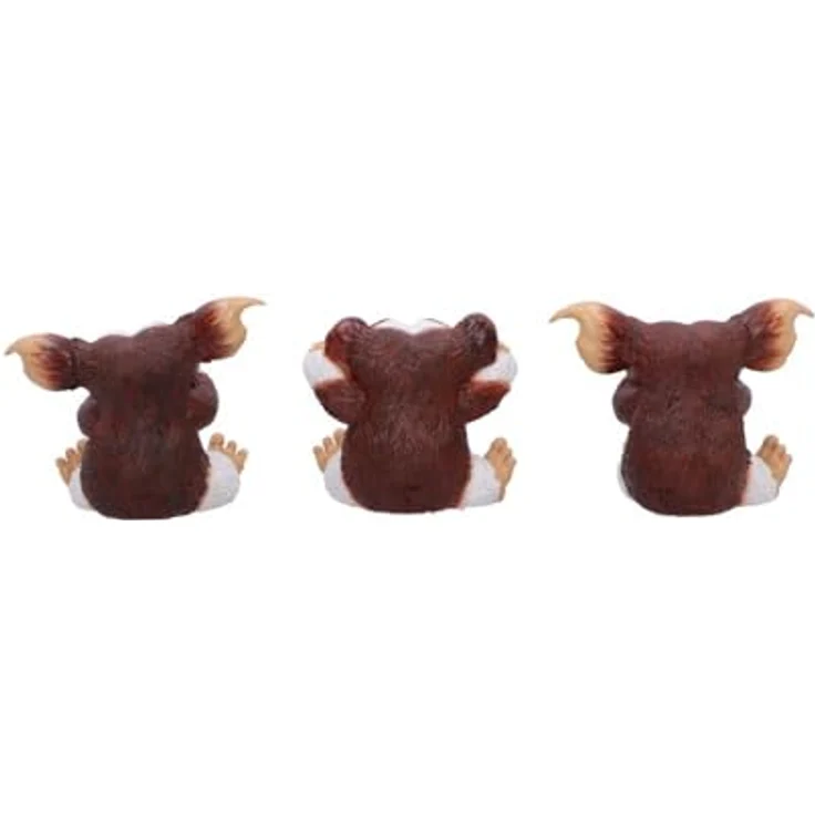 Nemesis Now Gremlins Three Wise Gizmo, 3er-Pack Sammelfiguren, 8 cm, detailgetreue Resin-Figuren mit nostalgischem Charme – Bild 3