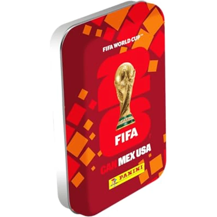 Panini FIFA World Cup 2026 Pocket Tin mit 56 Stickern und exklusivem DFB Special-Sticker, kompaktes Sammelset – Bild 1