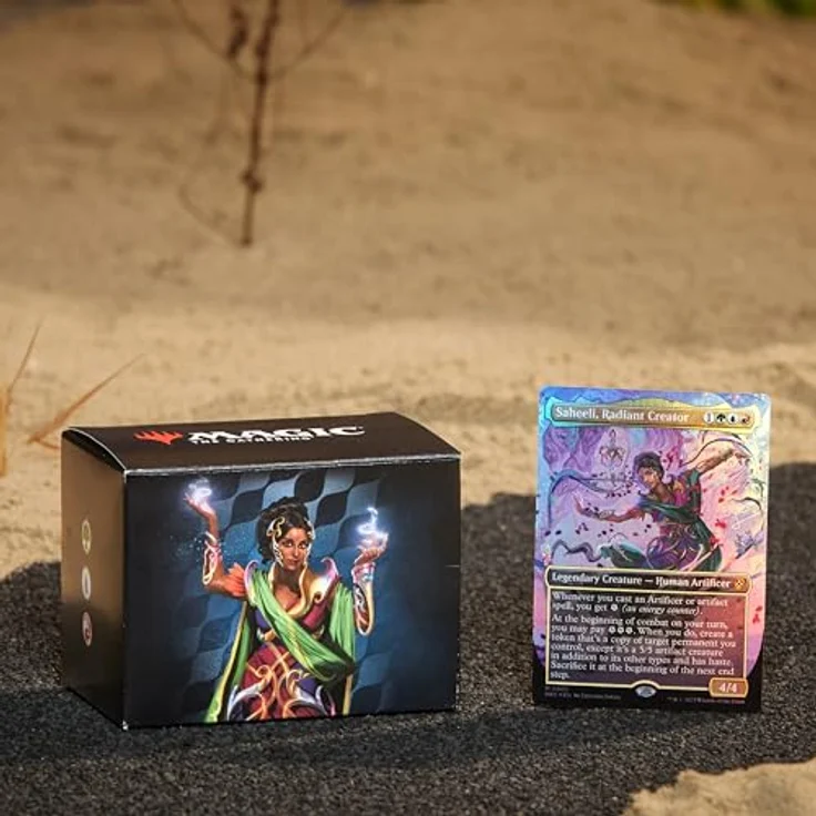 Magic: The Gathering Aetherdrift Commander Deck Living Energy, 100-Karten Deck mit fliegenden Kreaturen, Englisch – Bild 5
