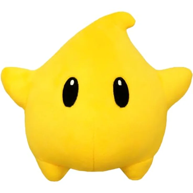 Sanei SANE78058 Super Mario Plüschfigur Luma, 12 cm groß, Sammelfigur aus Super Mario Galaxy – Bild 2