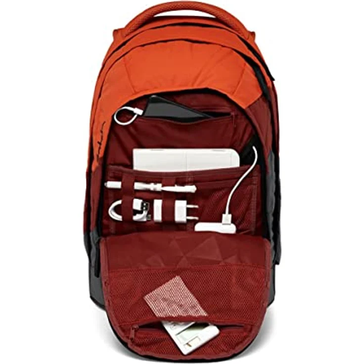 Satch Schulrucksack Pack Now or Never, 3tlg Set inkl. Schlamperbox und Sportbeutel, ergonomisch, schwarz – Bild 7