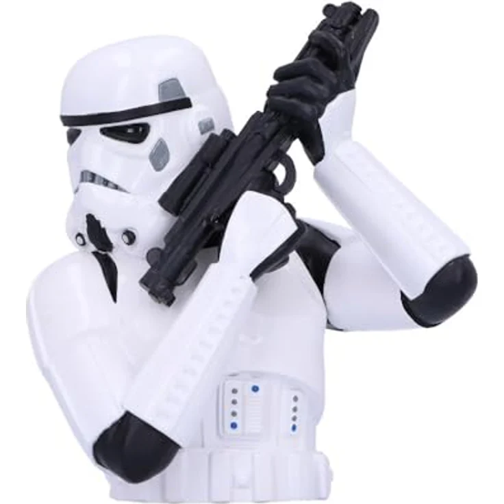 Nemesis Now Stormtrooper Bust (Small) 14.2cm, handbemalt aus hochwertigem Resin, Sci-Fi Sammelfigur – Bild 2