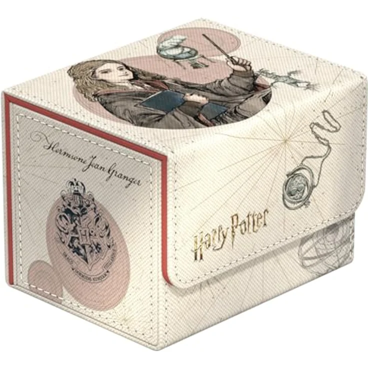 Ultimate Guard Sidewinder 100+ Xenoskin Harry Potter - Hermione Granger, Deck-Box für bis zu 120 Karten, widerstandsfähiges Xenoskin Material, mit Mikrofaser-Innenseite und Magnetverschluss – Bild 1