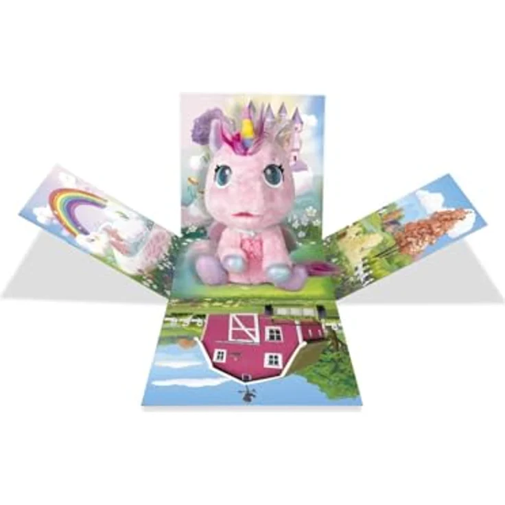 Club Petz MY BABY UNICORN, Funktionsplüsch Einhorn Pony mit 12 Überraschungen, 3 Modelle, inkl. Adoptionszertifikat, Höhe: 27 cm, ab 3 Jahren – Bild 3