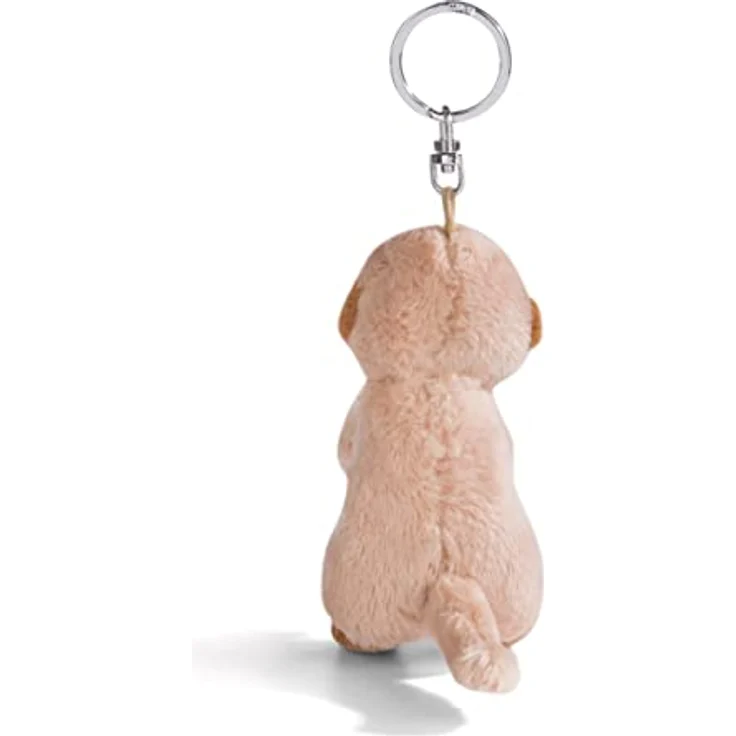 NICI 47871 Schlüsselanhänger Erdmännchen Green 10cm, braun, 10 cm – Bild 3