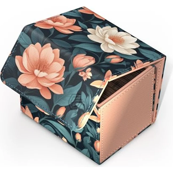 Ultimate Guard Sidewinder 100+ Xenoskin, Deck-Box für Sammelkartenspiele mit starkem Magnetverschluss, Floral Places - Quiet Glade – Bild 4