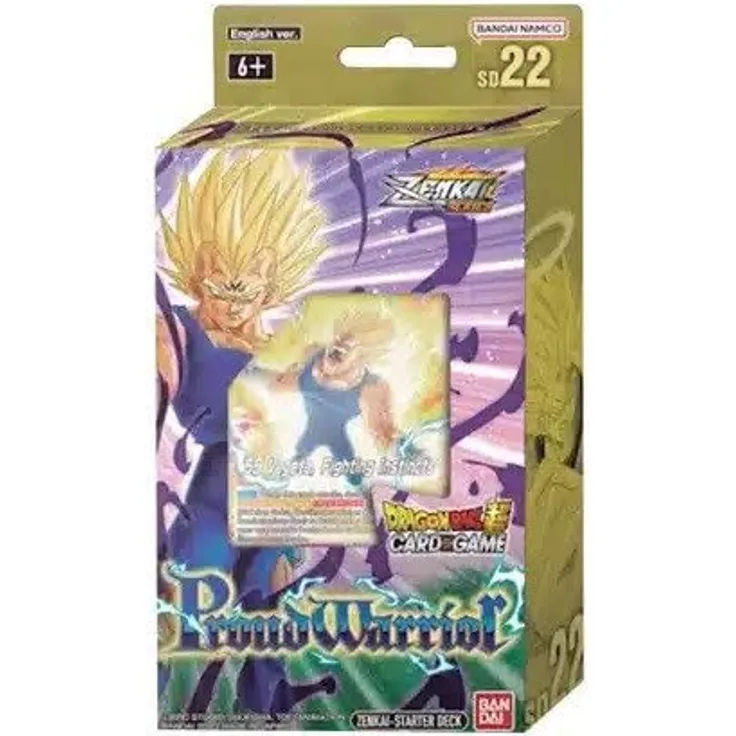 Dragon Ball Super TCG: ZENKAI Serie 03: Proud Warrior Starter Deck [SD22]