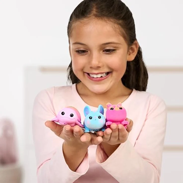 LITTLE LIVE PETS NeeDees 3er-Pack, Elektronische Haustiere Serie 2 mit interaktiven Funktionen, Candy-Serie – Bild 5
