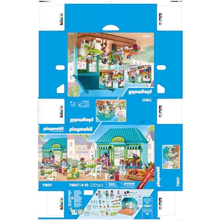 Playmobil® Blumenladen (71807), Playmobil My Life Konstruktions-Spielset, (220 St), Made in Germany – Bild 6