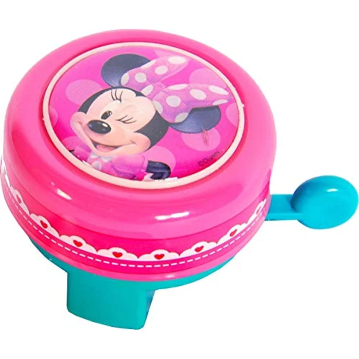 Kubbinga Kinder Disney Minnie Fahrradklingel, Mehrfarbig, Einheitsgröße – Bild 1